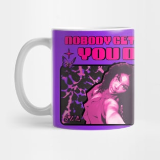 SZA - Nobody Gets Me You Do - Vintage Y2K Style Mug